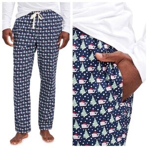 NWT Vineyard Vines Santa Whale & Christmas Tree Pajama Lounge Pants, Men’s 4XT